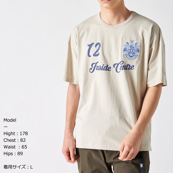 半袖 Tシャツ メンズ/カンタベリー canterbury ラグビー スポーティ カジュアル ウェア 男性 オーガニックコットン トップス/ RA32078 :RA32078:APWORLD 通販 