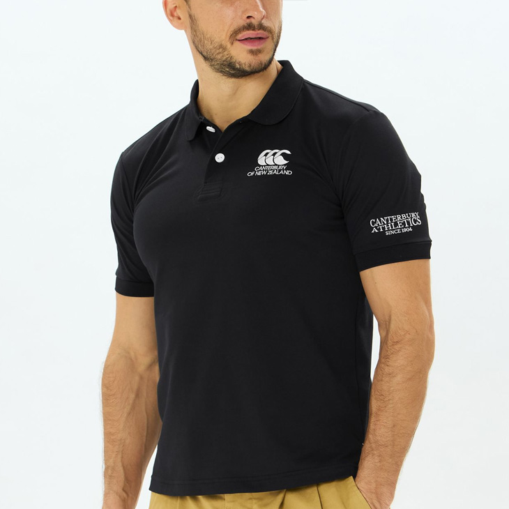 カンタベリー 半袖 ポロシャツ メンズ ユニセックス canterbury