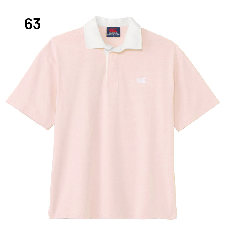 カンタベリー ラガーシャツ 半袖 メンズ レディース canterbury カンタベリー ラガーシャツ 半袖 メンズ レディース canterbury