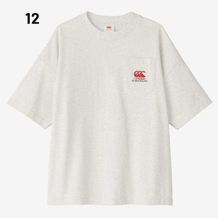 Canterbury★半袖 クルーネック ロゴ スポーツウェア Tシャツ カンタベリー 半袖 Tシャツ メンズ レディース canterbury
