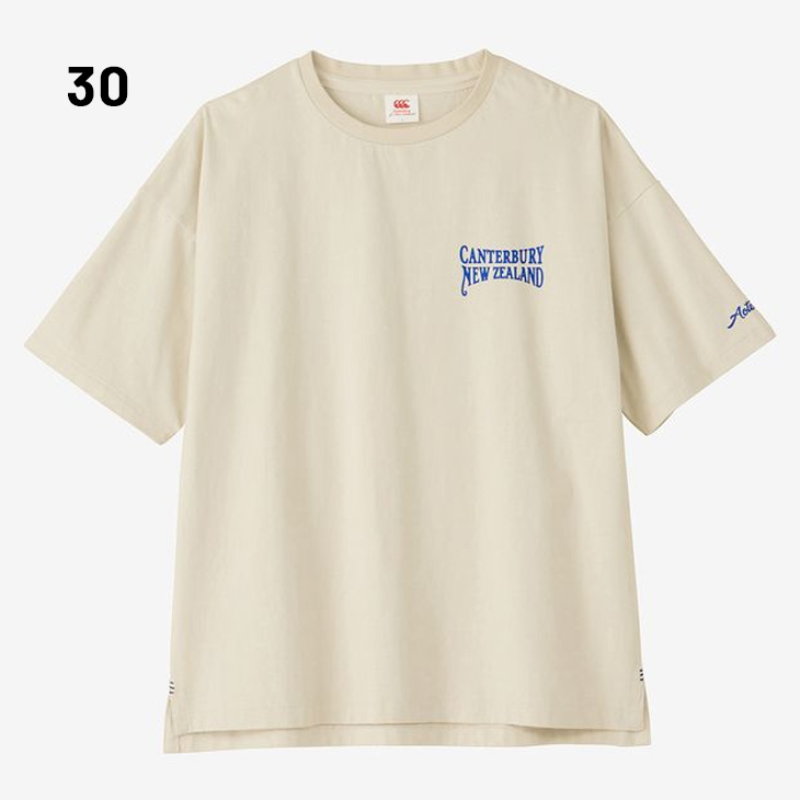 カンタベリー（Canterbury） 半袖シャツ メンズ プルオーバー 厚手