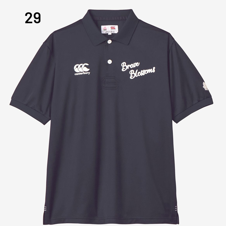 カンタベリー メンズ ラグビー 半袖シャツ JAPAN MEDIA POLO