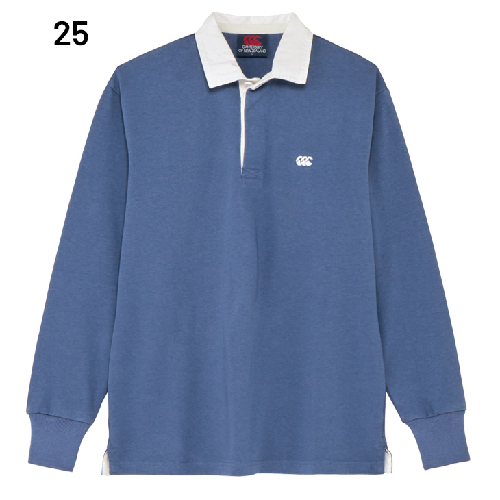 カンタベリー ラガーシャツ 長袖 メンズ レディース canterbury L/S