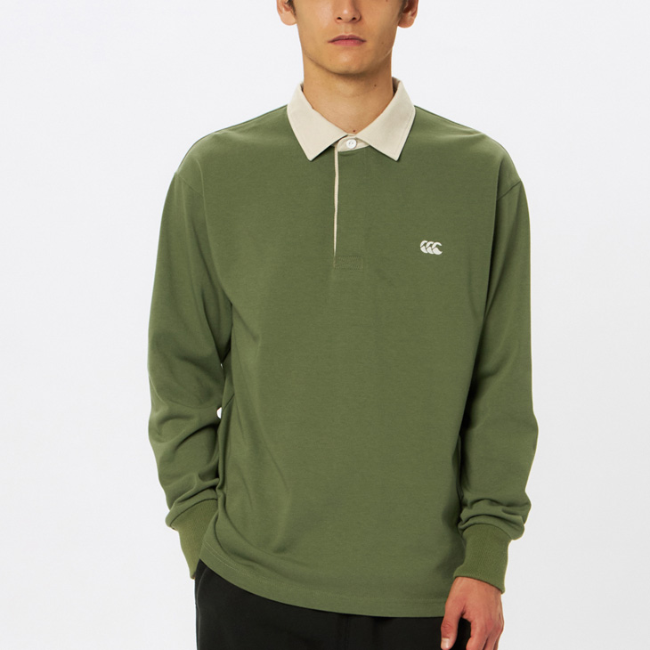 カンタベリー ラガーシャツ 長袖 メンズ レディース canterbury L/S