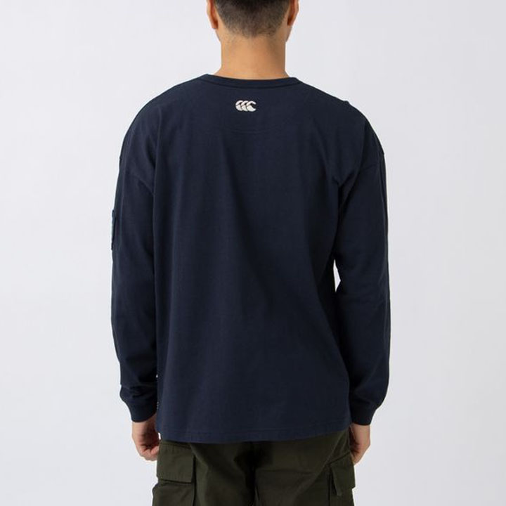 長袖 Tシャツ コットン メンズ カンタベリー canterbury