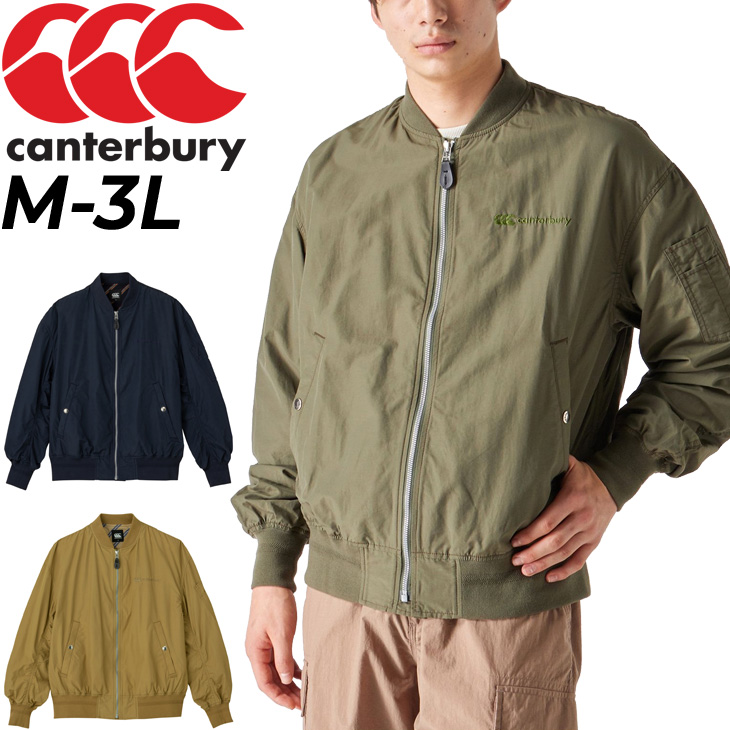 ブルゾン メンズ アウター カンタベリー canterbury MA-1タイプ