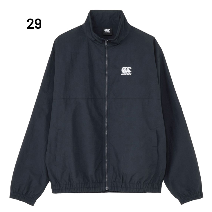 カンタベリー　ストレッチパフォーマンスプルオーバー　撥水　3L ブラック シャツ カンタベリー トレーニングシャツ 長袖 メンズ canterbury