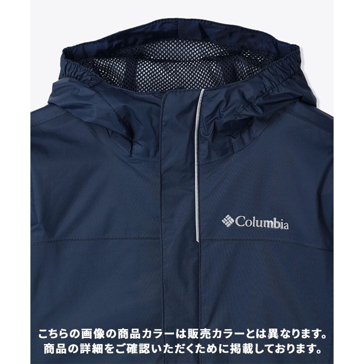 コロンビア キッズ レインジャケット 子ども用 Columbia ウォータータイトジャケット 130cm 140cm 155cm ジュニア 子供服  防水 透湿 再帰反射 /RB2118