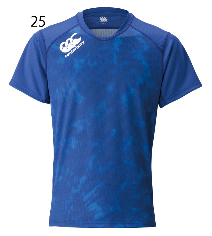 Tシャツ 半袖 ラグビーウェア ゲームシャツ メンズ/カンタベリー canterbury プラクティスティ/RG30004