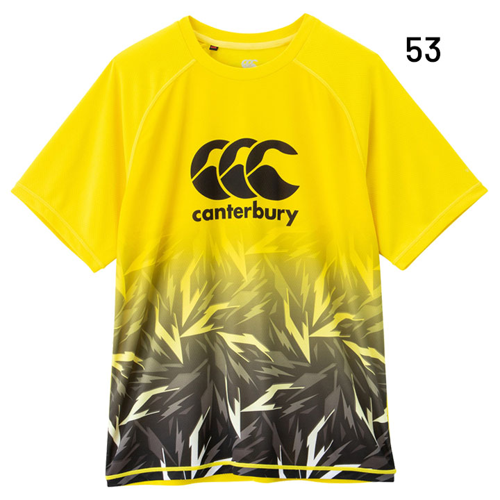 半袖 Tシャツ メンズ 4L 5L 大きいサイズ カンタベリー canterbury トレーニングティ ビッグサイズ/ラグビー スポーツウェア  吸汗速乾 フィットネス /RG32154B