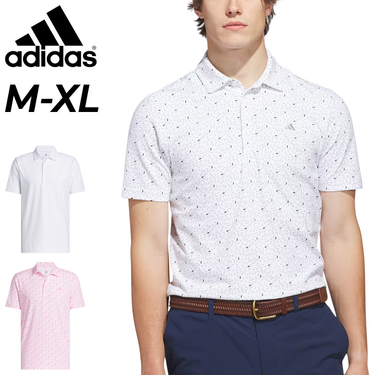 adidas（アディダス） ポロシャツ 半袖 メンズ ゴルフウェア adidas