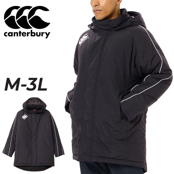 カンタベリー 中綿コート メンズ canterbury ラグビーウェア インサレーション ハーフコート 防寒用 アウター 保温 はっ水 防風  /RG724516【ギフト不可】