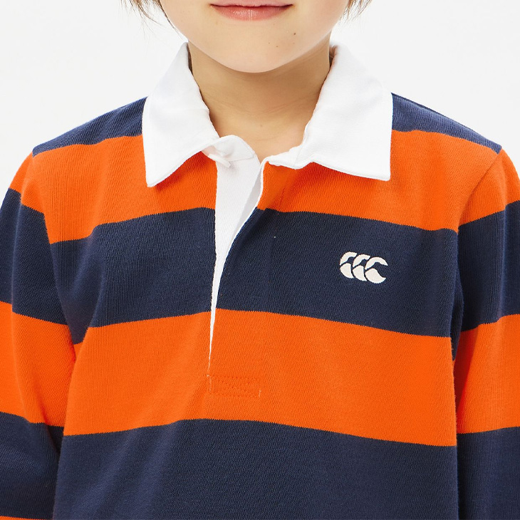 カンタベリー ジュニア 長袖 ラガーシャツ canterbury ラグビー