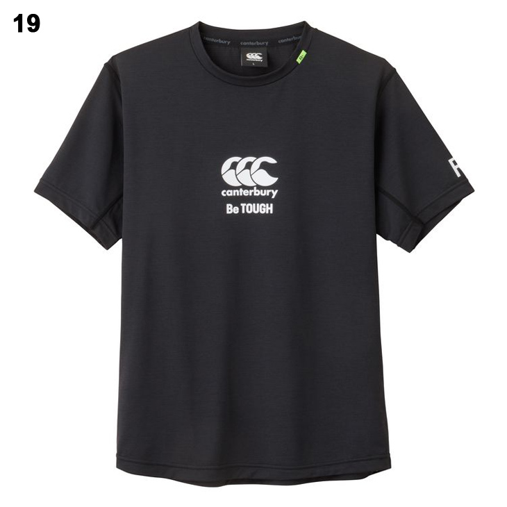 カンタベリー 半袖 Tシャツ メンズ レディース canterbury RUGBY+ R+ ラグビー トレーニング スポーツウェア 吸汗速乾 ドライ  抗菌防臭 UVカット /RP33111