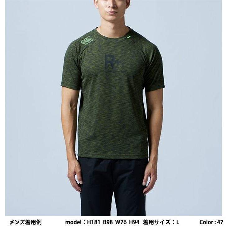 カンタベリー 半袖 Tシャツ メンズ canterbury RUGBY+ ラグビー 