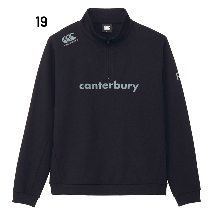 カンタベリー ラグビー日本代表 スウェット ジップパーカー ブラック 5L カンタベリー パーカー 長袖 メンズ canterbury ヘビー