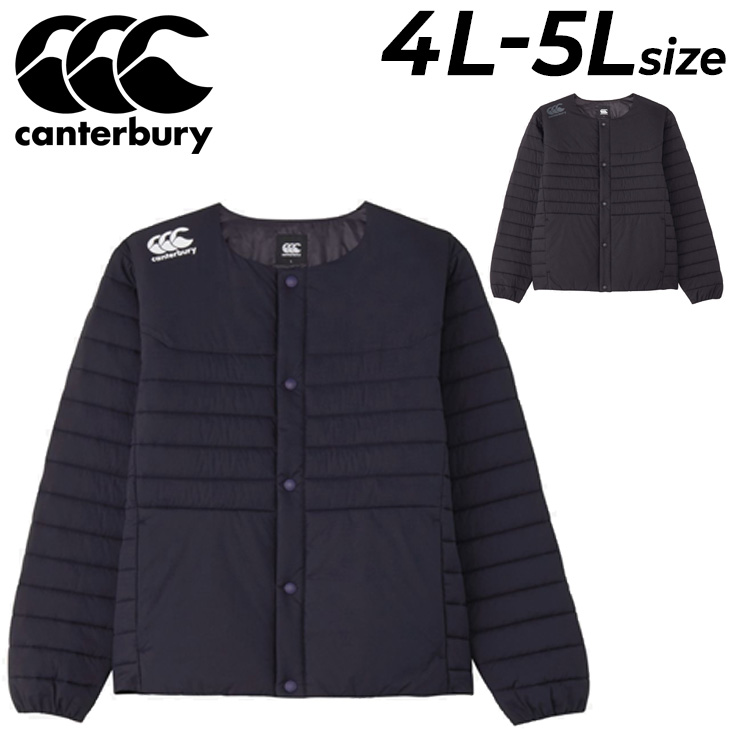 カンタベリー 中綿ジャケット 4L 5L メンズ 大きいサイズ canterbury アールプラス インナーインサレーションジャケット R+  RUGBY+ ビッグサイズ /RP74575B : rp74575b : WORLD WIDE MARKET - 通販 - Yahoo!ショッピング