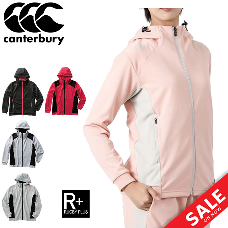 スウェット ジャケット レディース カンタベリー Canterbury RUGBY＋(ラグビープラス) スポーツウェア ラグビー 女性 スエット  フルジップ 上着 /RPW40037 :RPW40037:APWORLD - 通販 - Yahoo!ショッピング