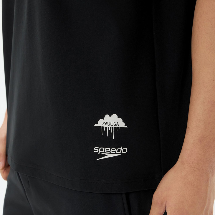 スピード 半袖 Tシャツ メンズ 水陸両用 Speedo モルガ ラッシュティー