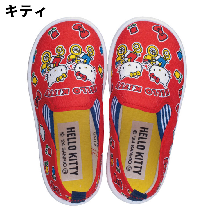 アサヒシューズ サンリオ キッズ スリッポン スニーカー 女の子 日本製