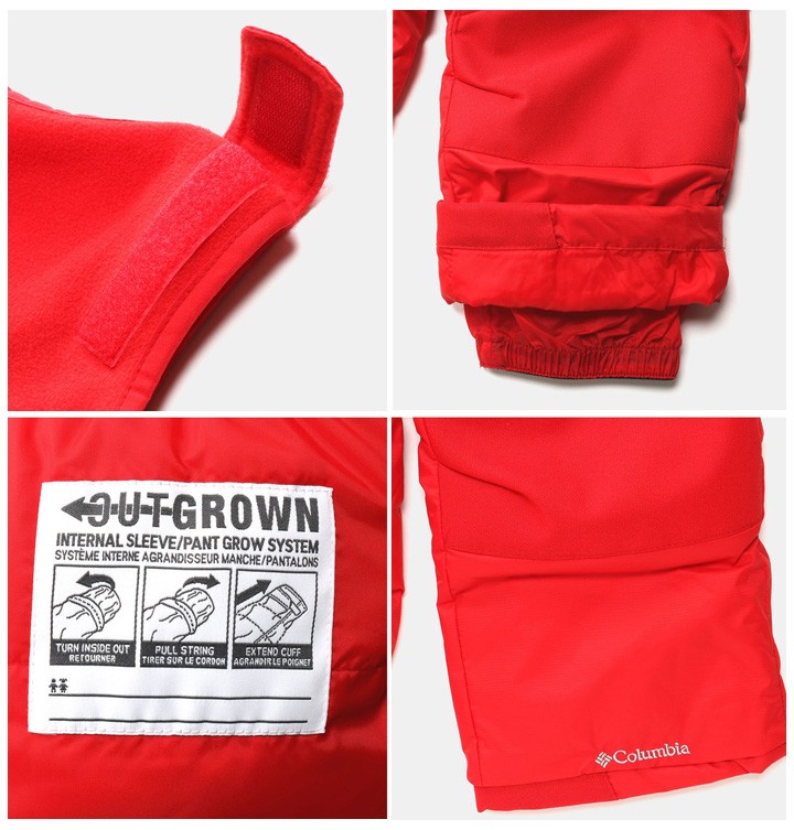 Columbia スノーウェア3T(100cm)ジャケットとオーバーオール Columbia キッズ スノーウェア ジャケット カバーオール 男の子