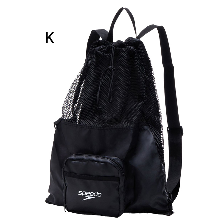 speedo（スピード） ポケッタブル メッシュバッグ コンパクト サブ