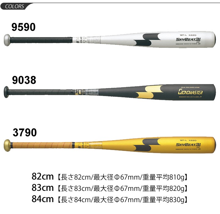 硬式野球 中学硬式用 野球 金属バット エスエスケイ SSK 金属製バット