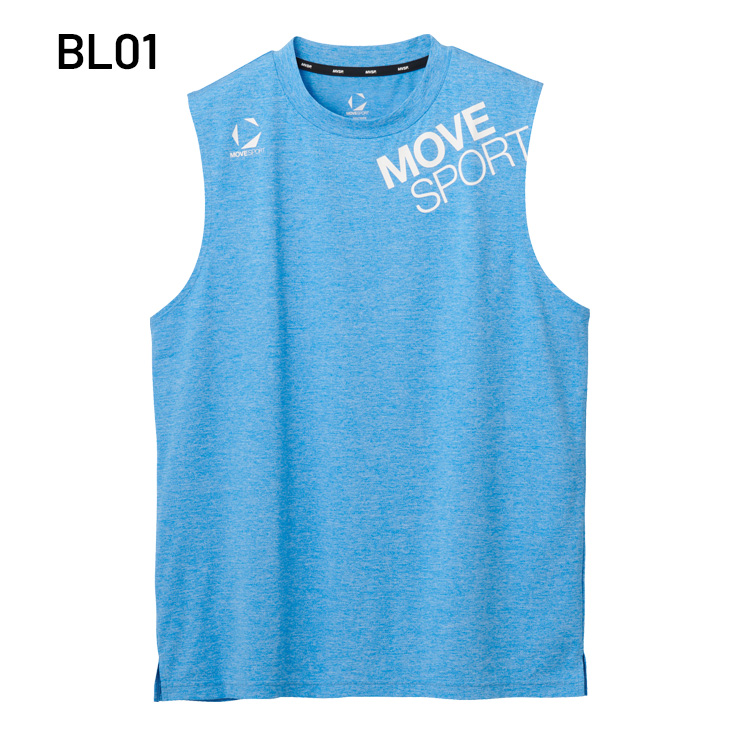 DESCENTE デサント ノースリーブ Tシャツ メンズ MOVESPORT