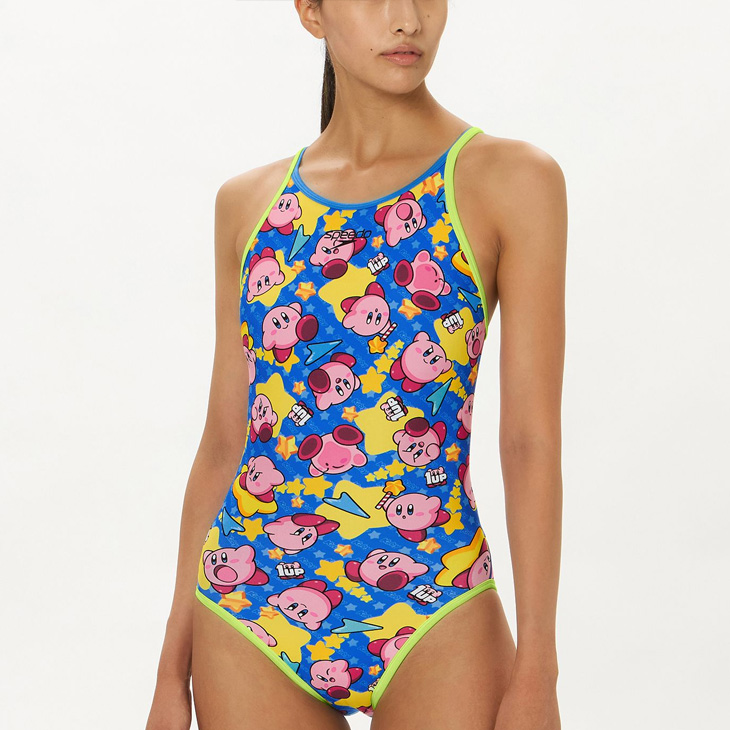 speedo（スピード） レディース 水泳 練習用 水着 星のカービィ Speedo