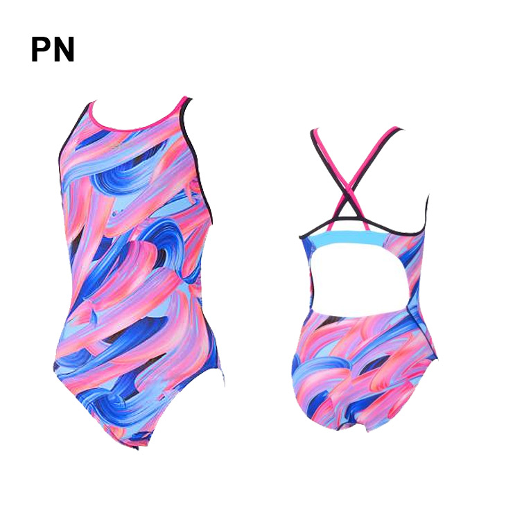 Speedo ワンピース水着　アサイーカラー speedo（スピード） 水泳 レディース 練習用水着 ワンピース水着