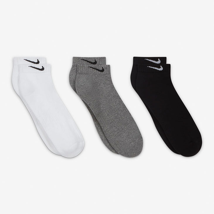 NIKE（ナイキ） 靴下 3足組 ソックス エブリデイ クッションド