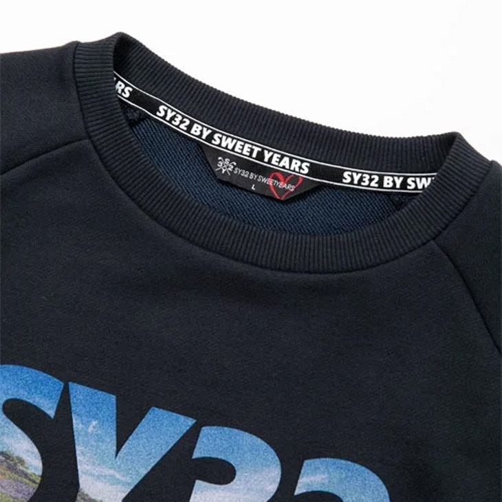 SY32 by SWEET YEARS スウィートイヤーズ 長袖 スウェットシャツ