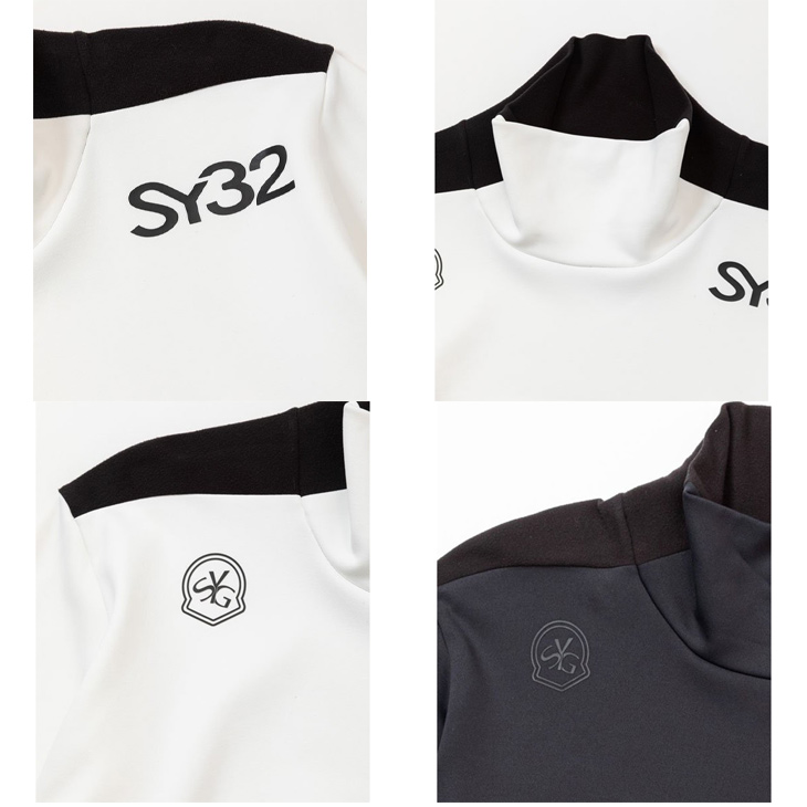 SY32 by SWEET YEARS GOLF ゴルフウェア レディース モック