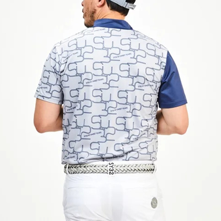 SY32 by SWEET YEARS セットアップ 総柄 ゴルフウェア 人気 sy32 セットアップ（SY32 by SWEET YEARS／ゴルフ用品）（性別