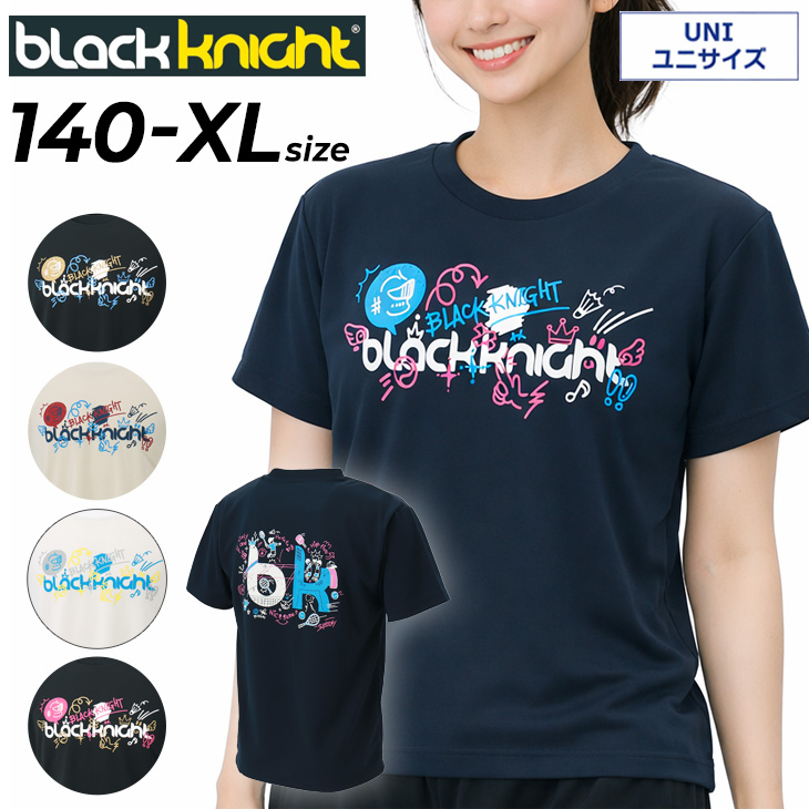 black knight ブラックナイト ユニドライTシャツ 半袖 メンズ