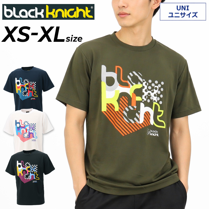 black knight ブラックナイト ユニドライTシャツ 半袖 メンズ