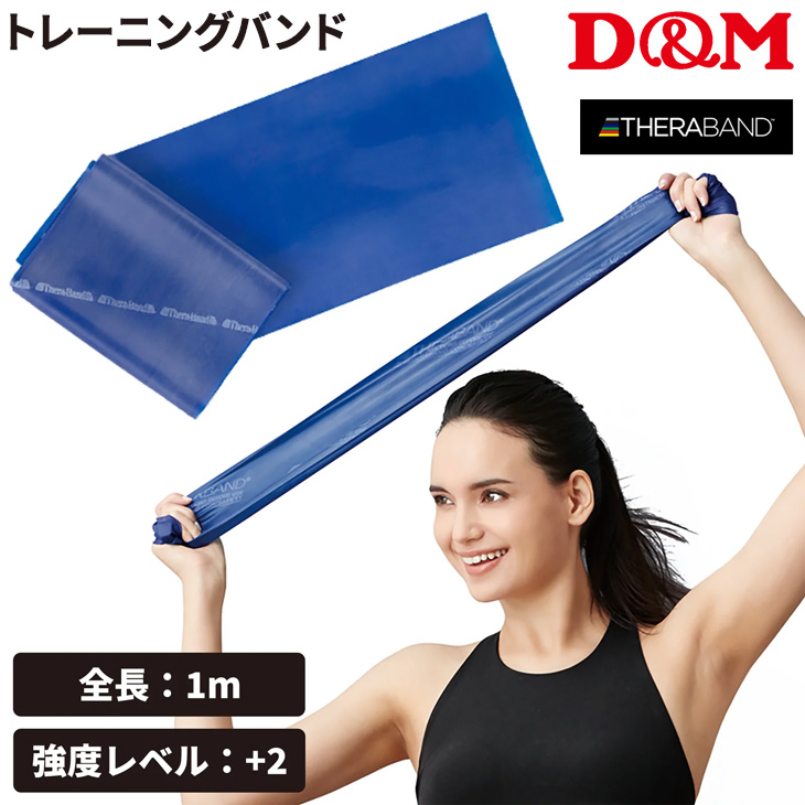 THERABAND（セラバンド） D&M トレーニングバンド 初心者向け 強度