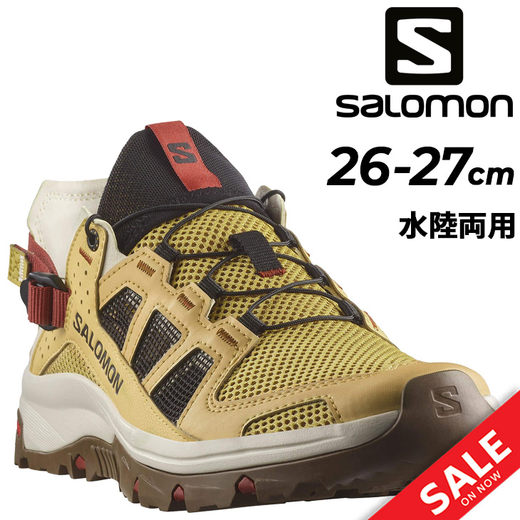 赤褐色 金色、水晶？ SALOMON（サロモン） メンズ ウォーターシューズ SALOMON