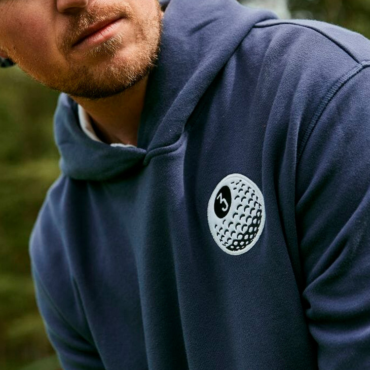 AdidasGolf×clubhaus限定コラボ フルジップ長袖フーディー/XL オリジナルスゴルフ フルジップ 長袖フーディー【adidas Golf