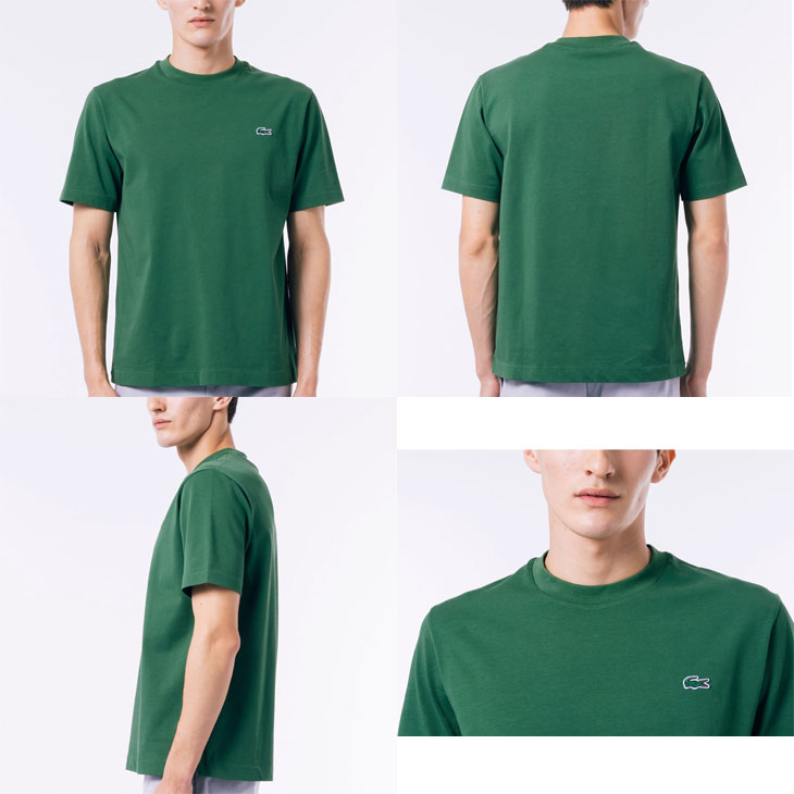 LACOSTE ラコステ 半袖Tシャツ メンズ アウトラインクロック