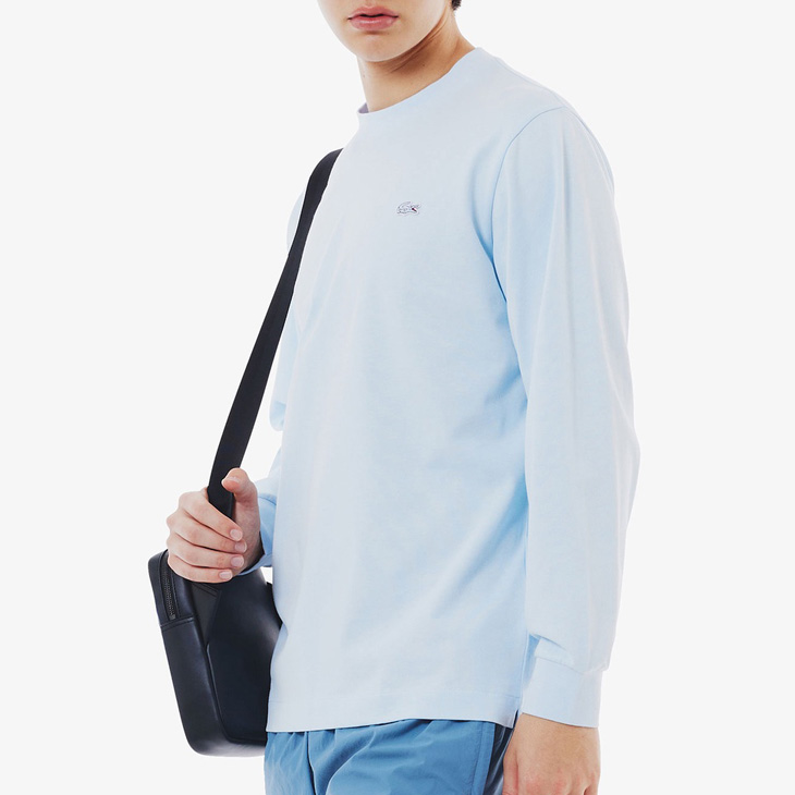 LACOSTE ラコステ 長袖 Tシャツ ベーシック 無地 ロンT ワン