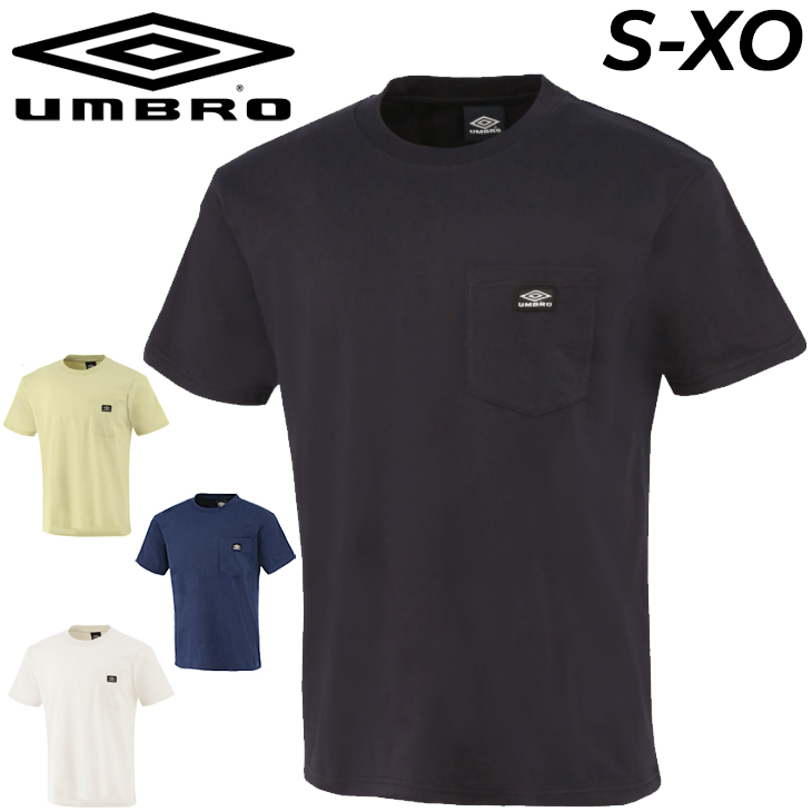 Tシャツ 半袖 ポケT メンズ アンブロ umbro HE ワンポケット TEE/スポーツウェア ドライ コットン 吸汗速乾 男性 クルーネック  半袖シャツ 普段使い /ULURJA60 :ULURJA60:APWORLD 通販 