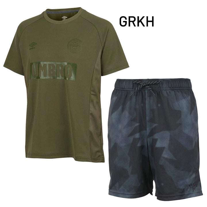 umbro 半袖Tシャツ ハーフパンツ 上下 メンズ セットアップ