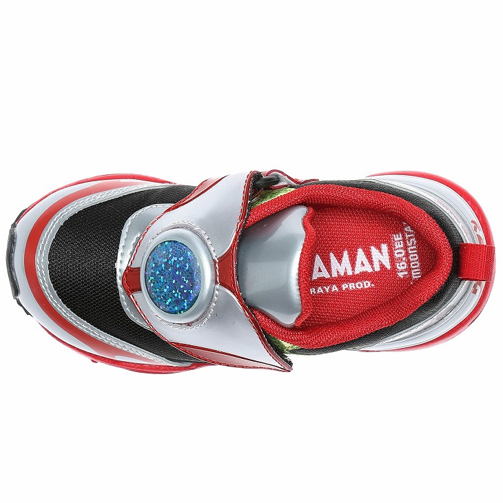 MoonStar ウルトラマン スニーカー 光る 子供靴 キッズ シューズ