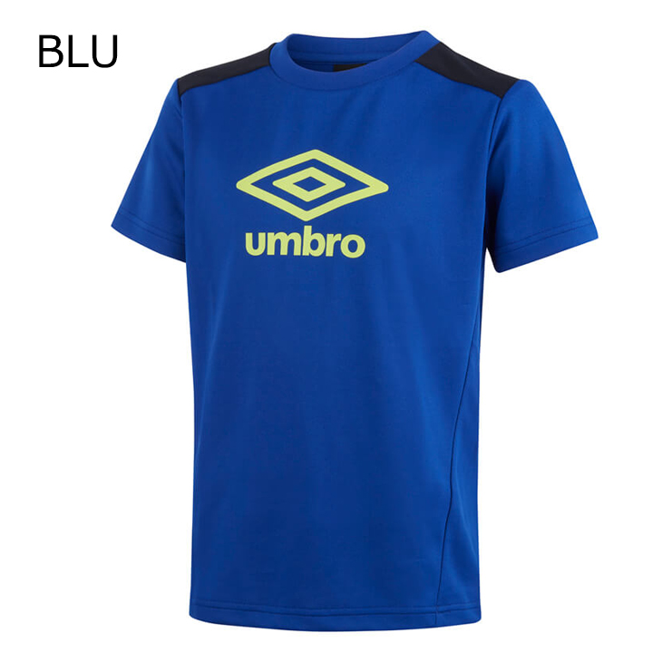 アンブロ ジュニア 半袖シャツ UMBRO Tシャツ 130-160cm 子供服 サッカー フットサル スポーツウェア 練習着 子ども 吸汗速乾  プラシャツ トップス/UUJVJA65