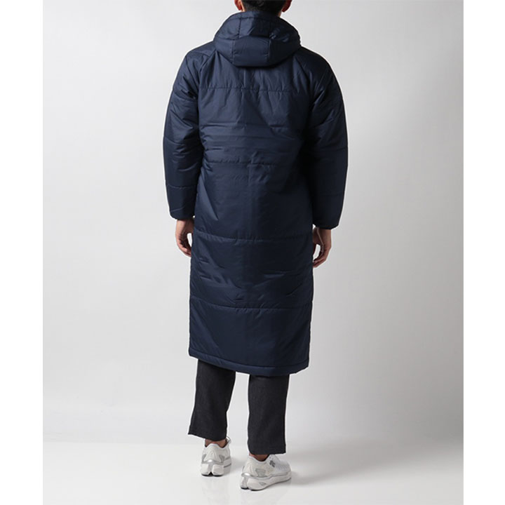 アンブロ umbro M JASPO 中綿ロングコートコート M 黒 新品 umbro（アンブロ） ロングコート 中綿 メンズ レディース アンブロ