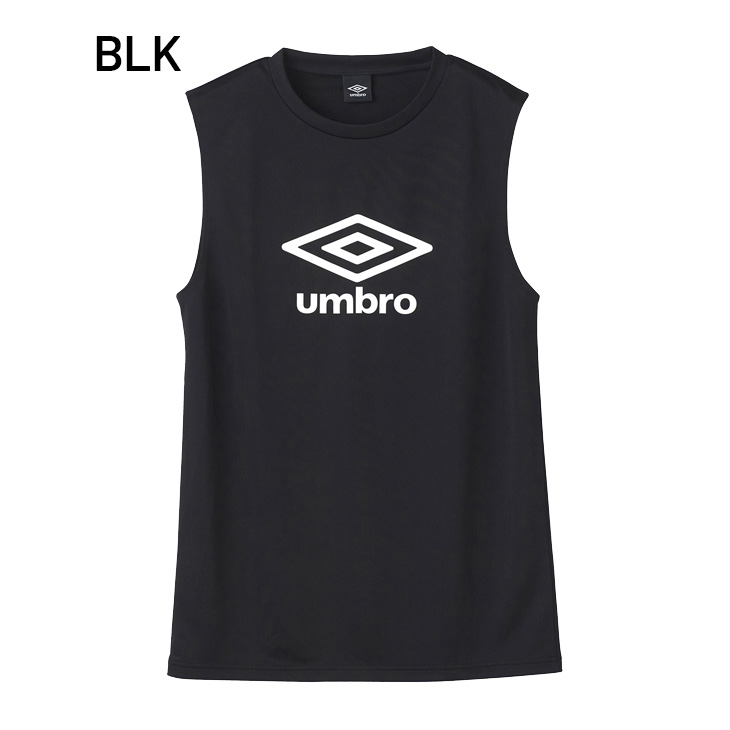 umbro⭕️半袖シャツ　ジャージ　トレーニング　黒　デカロゴ　メンズM 美品 umbro アンブロ ノースリーブ Tシャツ メンズ UMBRO