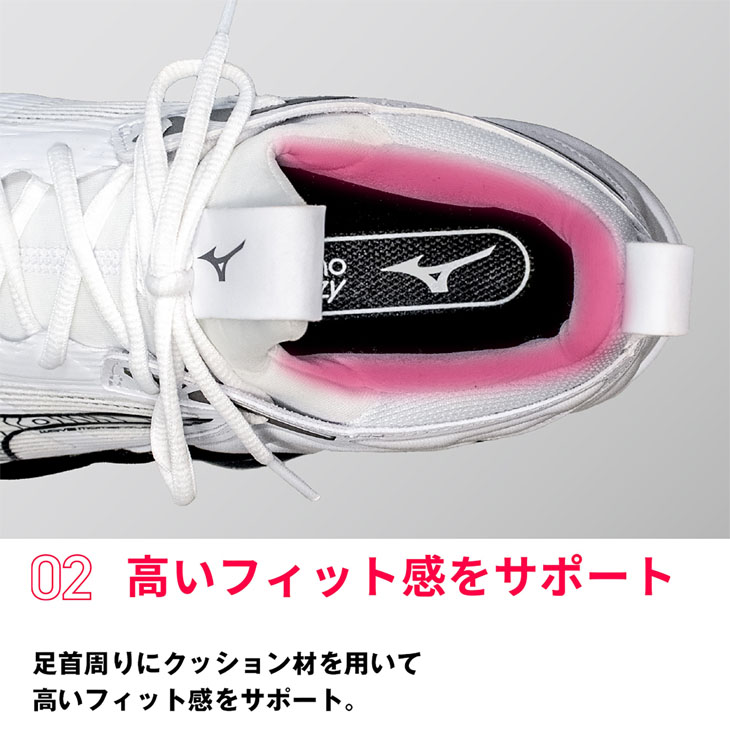 Mizuno WAVE MOMENTUM バレーボールシューズ WAVE MOMENTUM ミズノ バレーボールシューズ レディース メンズ 2.5E