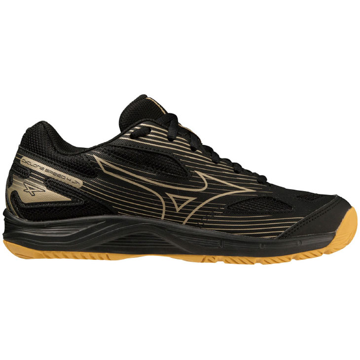 Mizunoバレーボールシューズ ブラック　ジュニア　子供サイズ21.5 ミズノ MIZUNO ミズノ CYCLONE SPEED 5 Jr. サイクロンスピード