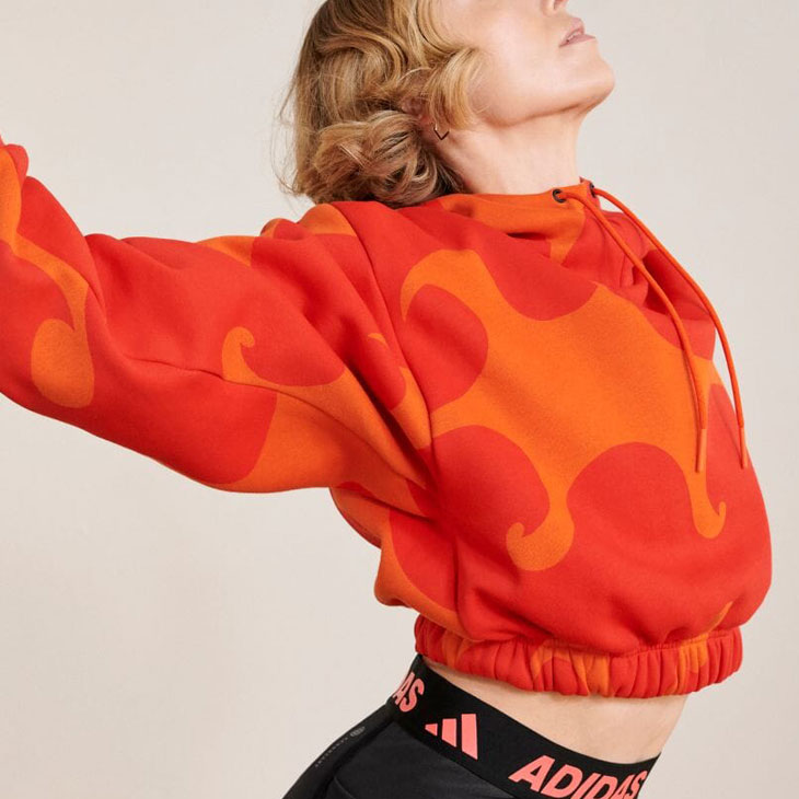 パーカー 裏起毛 スウェット レディース/アディダス adidas Marimekko パーカー 裏起毛 スウェット レディース/アディダス adidas Marimekko